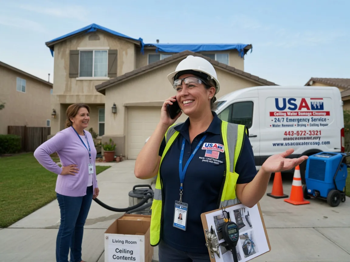 Ceiling Water Damage Restoration Protivin, IA FAQs